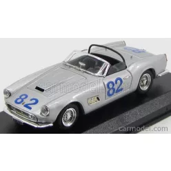   FERRARI  250 SWB CALIFORNIA SPIDER N 82 TARGA FLORIO 1962 U.DE BONIS - R.FUSINA