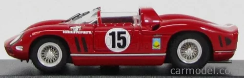 FERRARI  330P SPIDER N 15 SCUDERIA FILIPINETTI TEST 24h LE MANS 1965 P.RODRIGUEZ - S.HUDSON