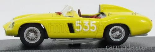 FERRARI  500 MONDIAL SPIDER N 535 MILLE MIGLIA 1956 G.CASAROTTO  YELLOW