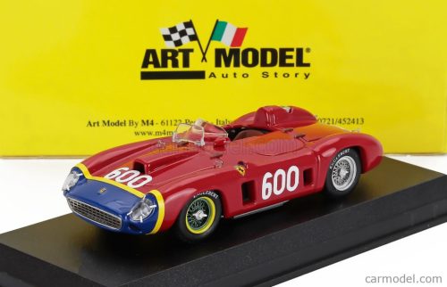 FERRARI  290MM SPIDER sn0616 N 600 MILLE MIGLIA 1956 JUAN MANUEL FANGIO  RED BLUE YELLOW
