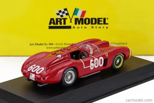 FERRARI  290MM SPIDER sn0616 N 600 MILLE MIGLIA 1956 JUAN MANUEL FANGIO  RED BLUE YELLOW