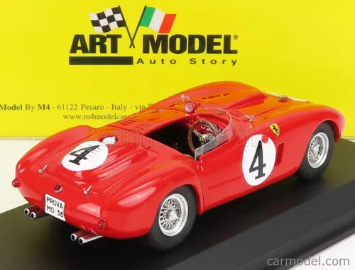 FERRARI  375 PLUS 5.0L V12 SPIDER TEAM SCUDERIA FERRARI N 4 WINNER 24h LE MANS 1954 M.TRINTIGNANT - J.F.GONZALES