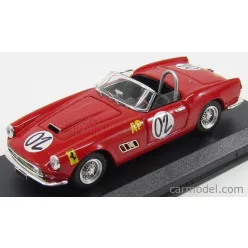   FERRARI  250 SPIDER CALIFORNIA N 2 WINNER 2h RELAY MARLBORO CUP - CHASSIS #1085 1961 A.WYLIE