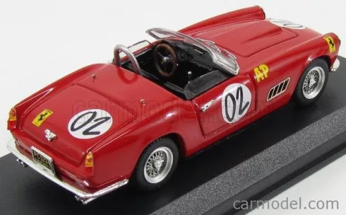 FERRARI  250 SPIDER CALIFORNIA N 2 WINNER 2h RELAY MARLBORO CUP - CHASSIS #1085 1961 A.WYLIE