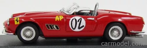 FERRARI  250 SPIDER CALIFORNIA N 2 WINNER 2h RELAY MARLBORO CUP - CHASSIS #1085 1961 A.WYLIE