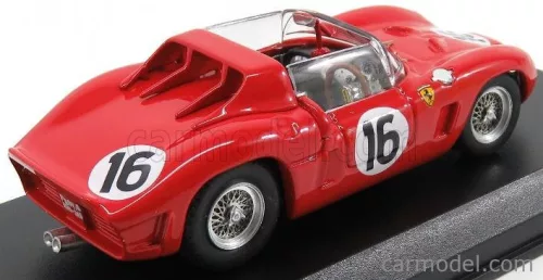 FERRARI  DINO 268 SP ch. 0798 N 16 24h LE MANS TEST 1962 RODRIGUEZ - BANDINI - PARKES - GENDEBIEN - MAIRESSE