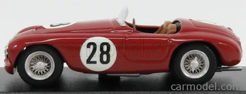 FERRARI  166 MM BARCHETTA N 28 (CHASSIS N 0790) 6th CLASS PORTUGAL GRAND PRIX 1952 C.BIONDETTI  RED