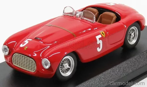FERRARI  166MM BARCHETTA ch.0010 N 5 AUTOMOBILE CLUB FRANCE COMMINGES 1949 L.CHINETTI