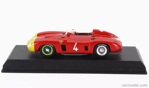 FERRARI  290MM SPIDER s/n0626 N 4 ROUEN GP 1956 ALFONSO DE PORTAGO  RED YELLOW