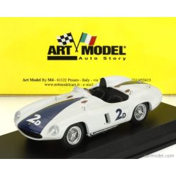   FERRARI  750 MONZA 3.0L SPIDER N 2d WINNER PEBBLE BEACH 1955 PHIL HILL  WHITE BLUE