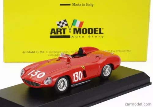 FERRARI  750 MONZA SPIDER s/n.0578 N 130 WINNER CIRCUITO DEL MUGELLO 1955 UMBERTO MAGLIOLI  RED