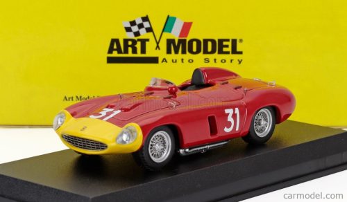 FERRARI  857S SPIDER s/n0584 N 31 WINNER DAKAR SENEGAL GP 1956 MAURICE TRINTIGNANT  RED