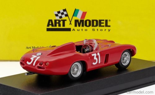 FERRARI  857S SPIDER s/n0584 N 31 WINNER DAKAR SENEGAL GP 1956 MAURICE TRINTIGNANT  RED