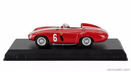 FERRARI  750 MONZA SPIDER s/n.0554 N 6 EIFELRENNEN NURBURGRING 1955 MASTEN GREGORY  RED WHITE