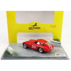   FERRARI  166MM BERLINETTA TOURING sn020I N 351 MILLE MIGLIA 1951 G.ROTA - R.TOSCANO  RED