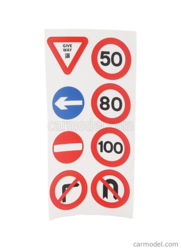 ACCESSORIES  SET SEGNALI STRADALI - TRAFFIC SIGNS CHINA  /