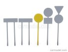 ACCESSORIES  SET SEGNALI STRADALI - TRAFFIC SIGNS CHINA  /