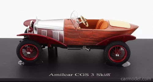 AMILCAR  CGS 3 SKIFF FRANCE 1925  SILVER RED