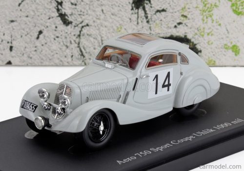 AERO  750 SPORT COUPE UHLIK N 14 1000 MILES RACE CZECH REPUBLIC 1934  GREY