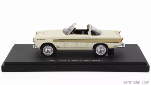 FIAT  1200 VIGNALE WONDERFUL ITALY 1958  IVORY