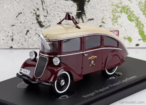 SINGER  POPULAR VIENA CAPELLANES GREAT BRITAIN - SPAIN 1935  RED IVORY