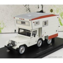 JEEP  CJ5 UNIVERSAL CAMPER USA 1969  WHITE RED