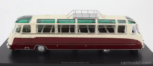KRAUS  MAFFEI AUTOBUS KML 110 GERMANY 1959  RED IVORY