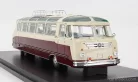 KRAUS  MAFFEI AUTOBUS KML 110 GERMANY 1959  RED IVORY