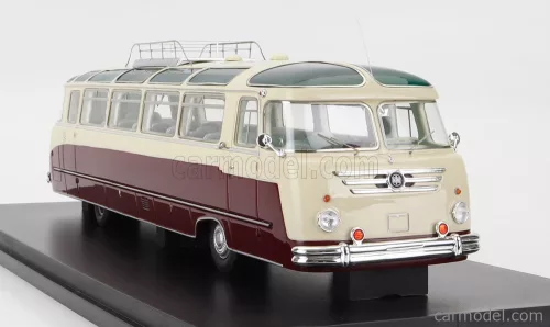 KRAUS  MAFFEI AUTOBUS KML 110 GERMANY 1959  RED IVORY
