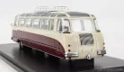 KRAUS  MAFFEI AUTOBUS KML 110 GERMANY 1959  RED IVORY