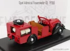 OPEL  ADMIRAL TRUCK FEUERWEHR - FIRE ENGINE GERMANY 1938  RED