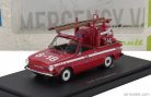 DAF  46 BRANDWEER FIRE ENGINE PICK-UP THE NETHERLANDS 1974  RED