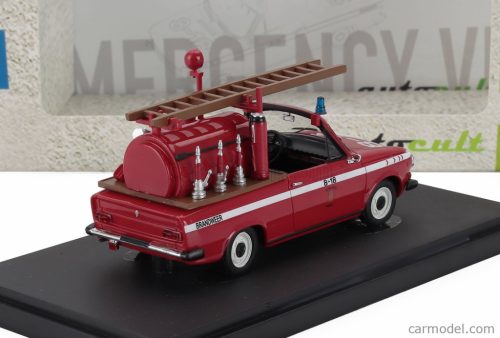 DAF  46 BRANDWEER FIRE ENGINE PICK-UP THE NETHERLANDS 1974  RED