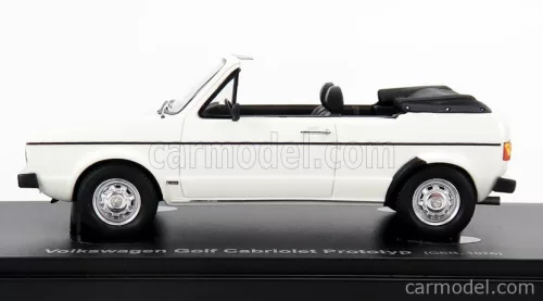 VOLKSWAGEN  GOLF CABRIOLET PROTOTYPE GERMANY 1976  WHITE