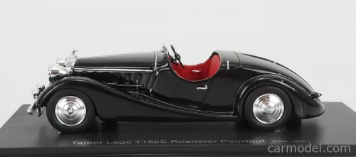 TALBOT  LAGO T150C ROADSTER POURTOUT FRANCE 1937  BLACK
