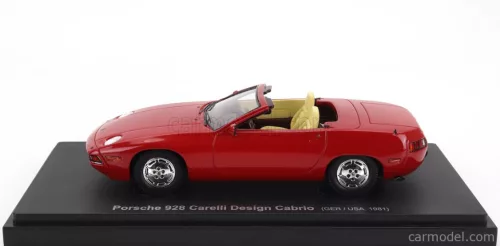 PORSCHE  928 CABRIOLET CARELLI DESIGN USA 1981  RED
