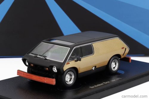 BRUBAKER  BOX VAN USA  1972  GOLD BLACK