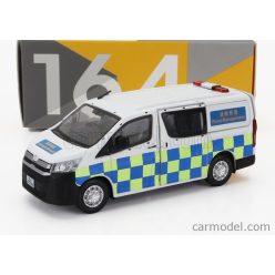   TOYOTA  HIACE MINIBUS HONG KONG POLICE 2009  WHITE BLUE YELLOW