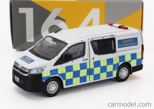 TOYOTA  HIACE MINIBUS HONG KONG POLICE 2009  WHITE BLUE YELLOW