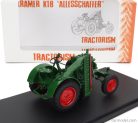 KRAMER  K18 ALESSCHAFFER TRACTOR GERMANY 1936  GREEN RED