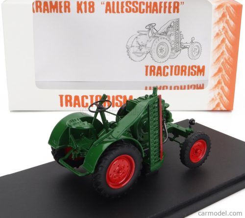 KRAMER  K18 ALESSCHAFFER TRACTOR GERMANY 1936  GREEN RED
