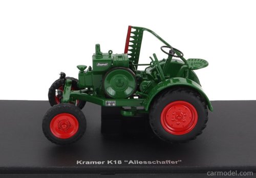 KRAMER  K18 ALESSCHAFFER TRACTOR GERMANY 1936  GREEN RED