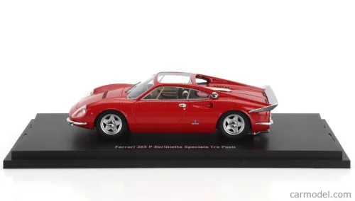 FERRARI  365P BERLINETTA SPECIALE - 3 SEATS - 3 POSTI - 1966 - PERSONAL CAR GIANNI AGNELLI - RED VERSION BEFORE RESTAURATION  RED