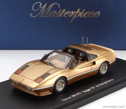 FERRARI  308 GTS SPIDER 1978 - PERSONAL CAR GEORGE BARRIS  GOLD MET COPPER MET
