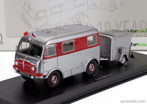 TATRA  T805 H+Z WITH TRAILER CZECH REPUBLIC 1953 - WITH USB STICK DIGITAL VERSION BOOK OF THE YEAR CATALOGUE 2025  SILVER RED