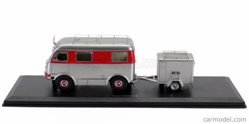 TATRA  T805 H+Z WITH TRAILER CZECH REPUBLIC 1953 - WITH USB STICK DIGITAL VERSION BOOK OF THE YEAR CATALOGUE 2025  SILVER RED