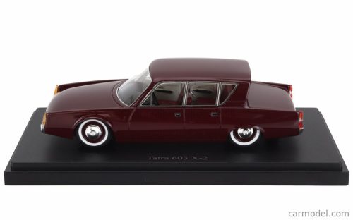 TATRA  603 X/2 CZECH REPUBLIC 1966 WITH USB STICK DIGITAL VERSION BOOK OF THE YEAR CATALOGUE 2024  RED