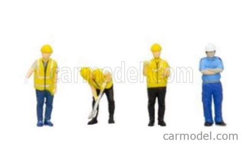 FIGURES  SET Fs09 4X STREETWORKERS  VARIOUS