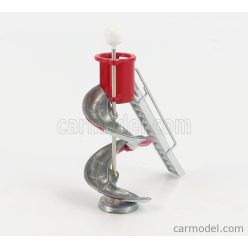 ACCESSORIES  TRADITIONAL SLIDE PHOTO STAND  SILVER RED