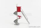 ACCESSORIES  TRADITIONAL SLIDE PHOTO STAND  SILVER RED